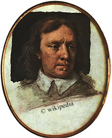 Der Lordprotektor Englands, Oliver Cromwell, auf einer Miniatur von Samuel Cooper Der Lordprotektor Englands, Oliver Cromwell, auf einer Miniatur von Samuel Cooper