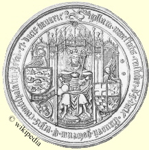 Siegel  von Knig Christoph III.  - Christoffer af bayerns majesttssegl