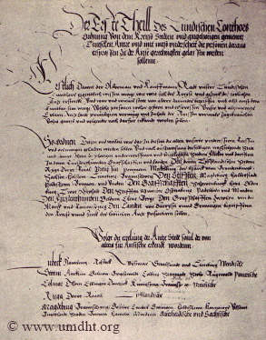 Ordnung des Kontors Stalhof in London aus dem 16. Jahrhundert - Für eine größere Darstellung klicken Sie bitte auf das Bild. Ordnung des Kontors Stalhof in London aus dem 16. Jahrhundert - Für eine größere Darstellung klicken Sie bitte auf das Bild.